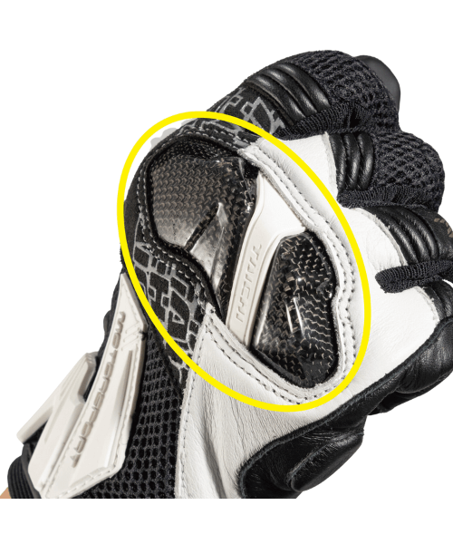 RS Taichi Armed Mesh Gloves Black Red