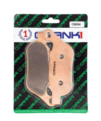 Crank1 Fully Sintered H2 Series Brake Pads for Harley Davidson¬†Dyna Street Bob