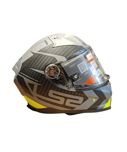 LS2 FF811 Vector II Splitter Matt Titan Hi-Viz Helmet - Yellow