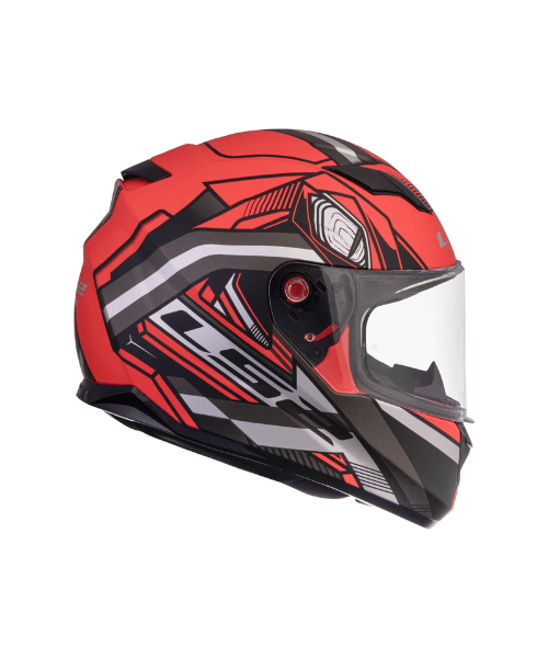 LS2 FF320 Stream Evo Reflex 7C With Pinlock Helmet - Gloss Red Black