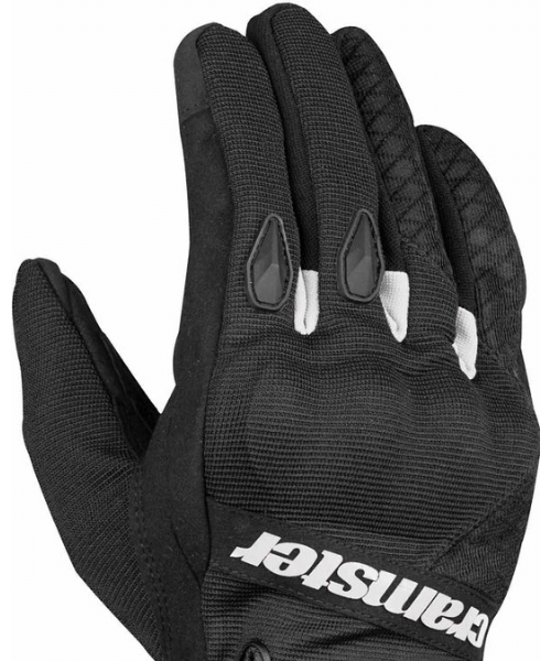 Cramster Flux Air 2 Motorcycle Riding Gloves - Black White
