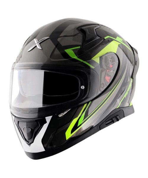 Axor Apex Roadtrip Helmet - Gloss Black Neon Yellow