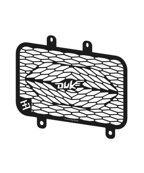 Meg Radiator Guard for KTM Duke 390 - Matt Silver