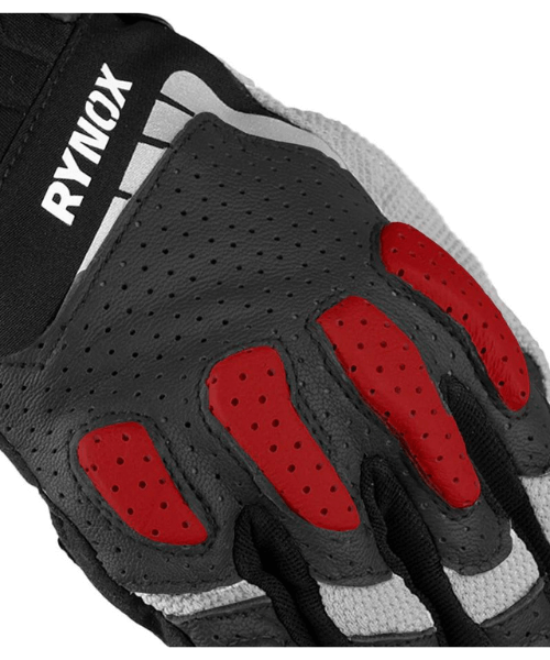 Rynox Ridge Pro Offroad Gloves - Black Red