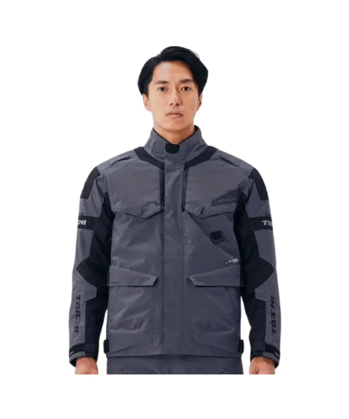 RS Taichi Drymaster Kompass Riding Jacket - Eagle Grey