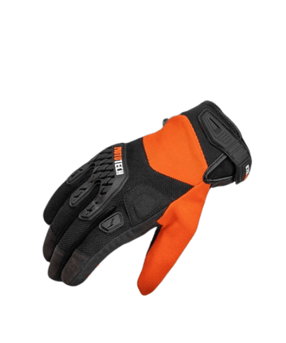 Mototech Reflex Air Flo Dual Sport Motorcycle Riding Gloves - Orange