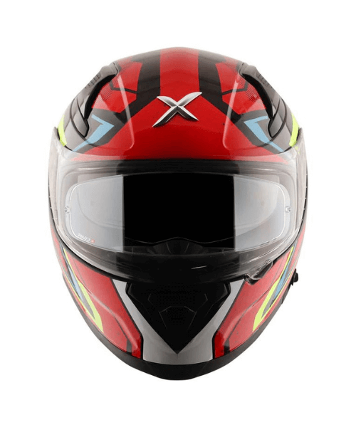 Axor Apex Roadtrip Helmet - Gloss Black Red