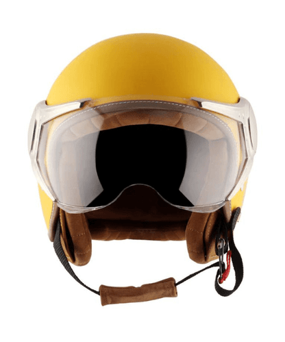 Axor Retro Jet West Helmet - Dull Mustard Yellow