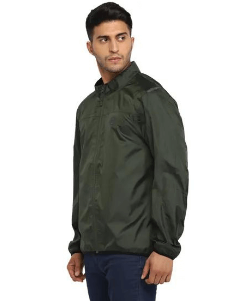 Royal Enfield Rain Jacket - Olive