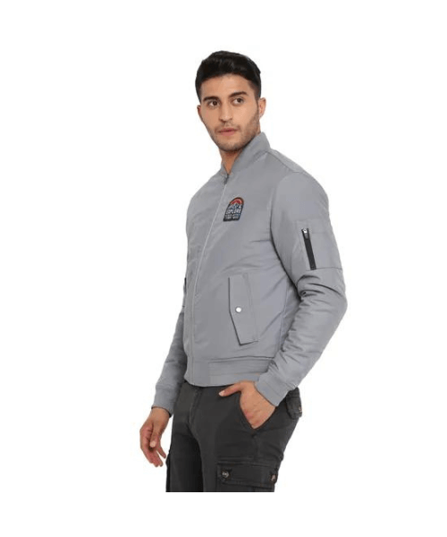 Royal Enfield Explorer Bomber Jacket - Grey