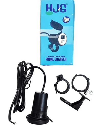 HJG Motorcycle USB Charger with Switch