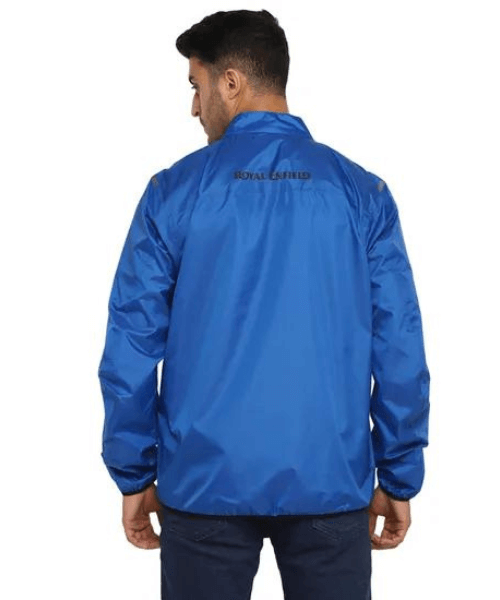 Royal Enfield Rain Jacket - Royal Blue