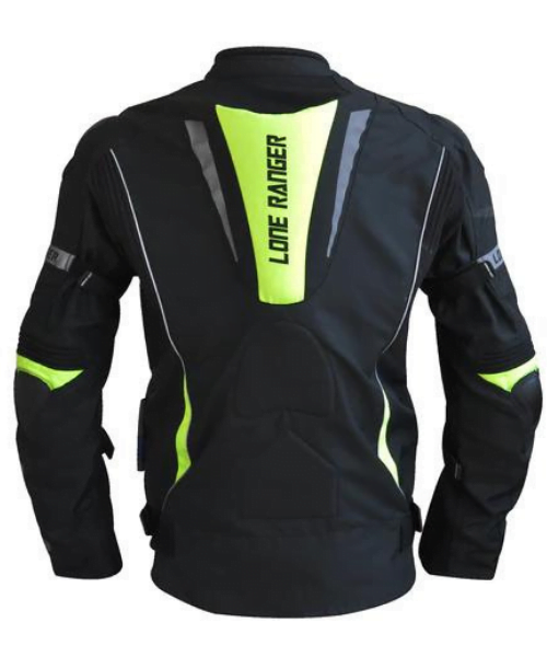 Lone Ranger Bandit Hump Riding Jacket - Neon Green Black