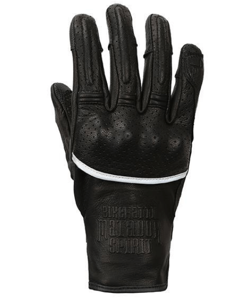 Bikeratti Matador Motorcycle Riding Gloves - Black