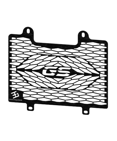 Meg Radiator Guard for BMW G310GS - Stone Black
