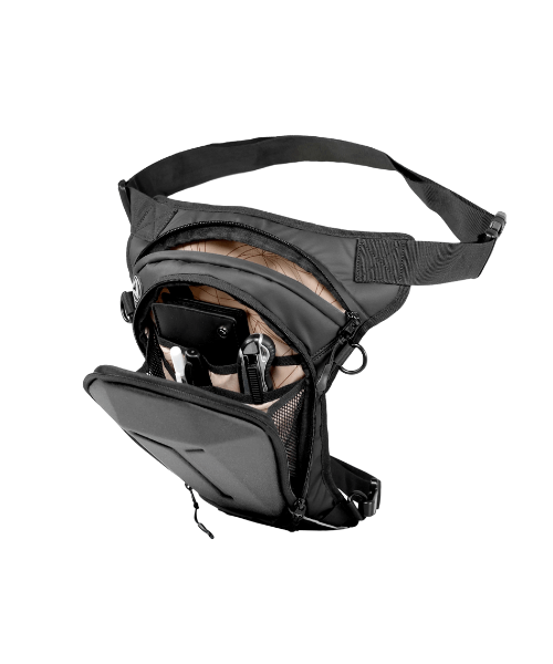 Carbonado Turtle Thigh Bag - Slate