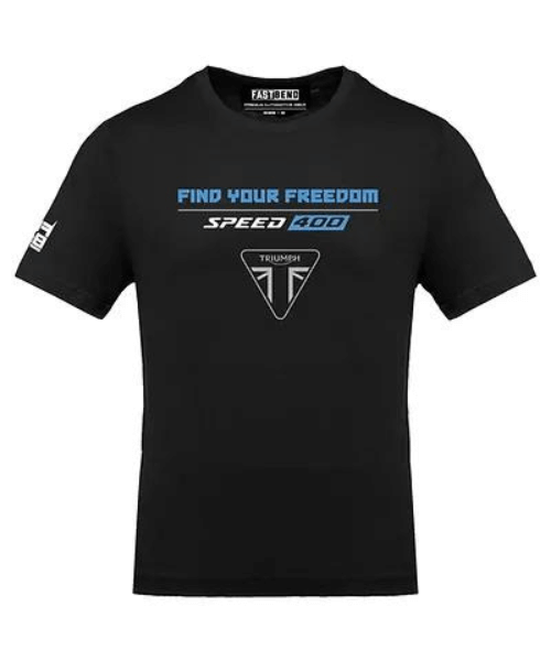 Fast Bend Speed 400 Tshirt - Black Blue