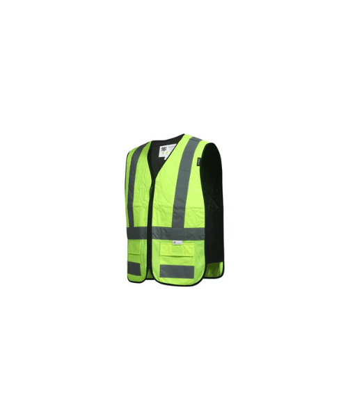 98 Fahren Cool Vest EVO - High VIS Reflective Cooling Vest - Lime