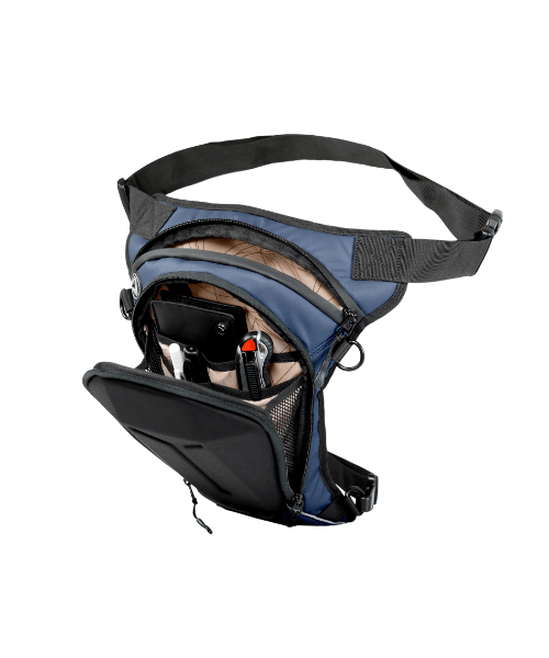 Carbonado Turtle Thigh Bag - Deep Blue