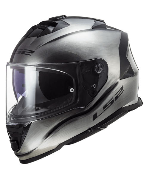 LS2 FF800 Storm II Jeans Titanium Helmet - Grey