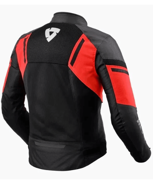 Rev’it! GT-R Air 3 Mesh Riding Jacket - Black Neon Red