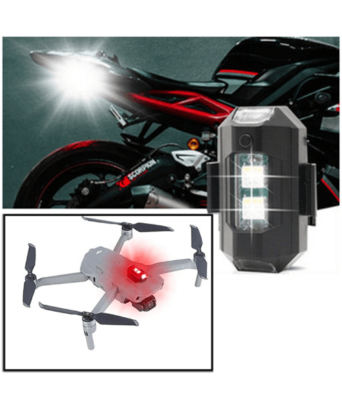 Motorcycle Helmet Warning Lights