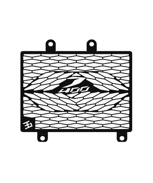 Meg Radiator Guard for Bajaj Dominar- Matt Red