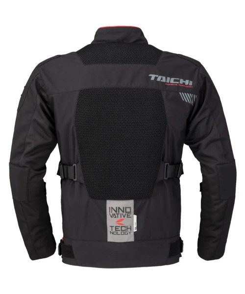 RS Taichi Kompass Air Riding Jacket - Black Grey