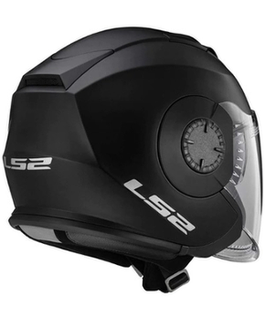 LS2 OF570 Verso Helmet - Solid Matt Black