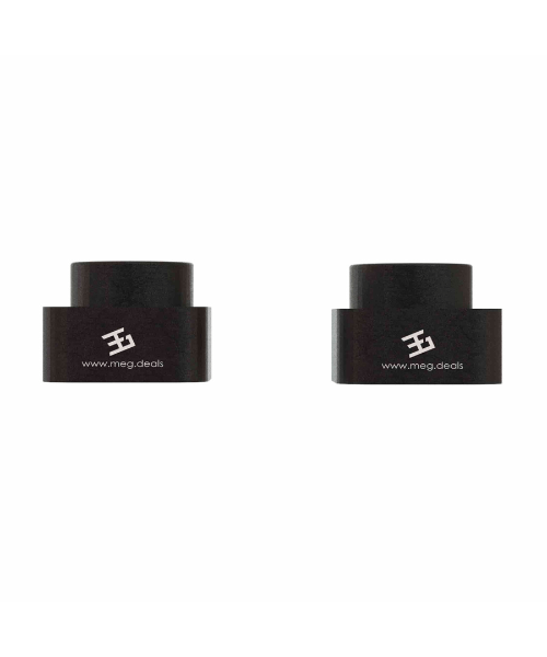 Meg Handlebar Raiser for Bajaj Pulsar 220F - Stone Black