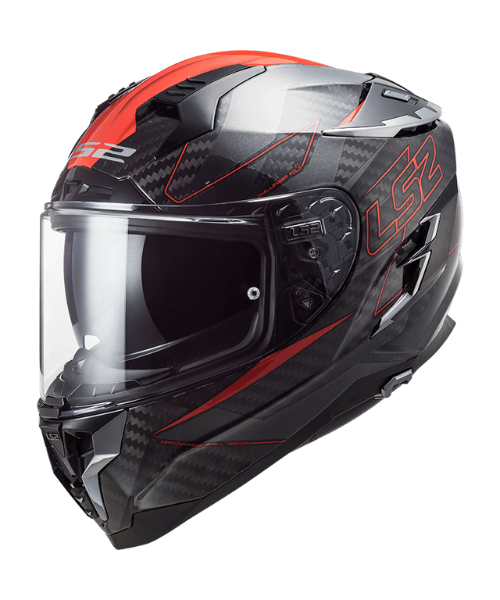 LS2 FF327 Challenger CT2 Fold Helmet - Gloss Red