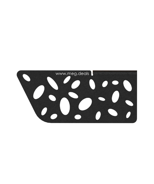 Meg Pillion Footrest for Mahindra Mojo - Stone Black