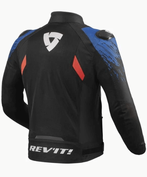 Rev’it! Quantum 2 Air Riding Jacket - Black Blue