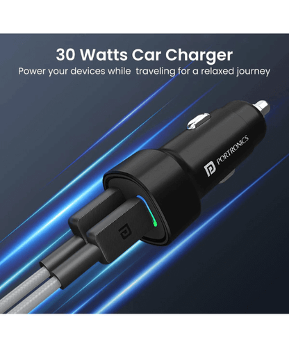 Portronics Car Power 30