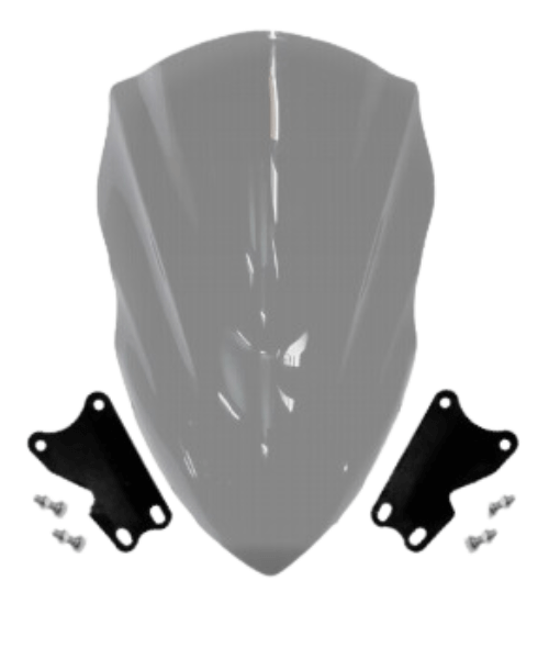VisorBros Touring Windscreen for Bajaj Dominar - Light Smoke