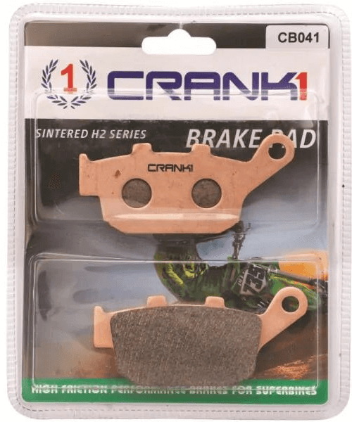 Crank1 Fully Sintered H2 Series Brake Pads for Triumph Trident 660