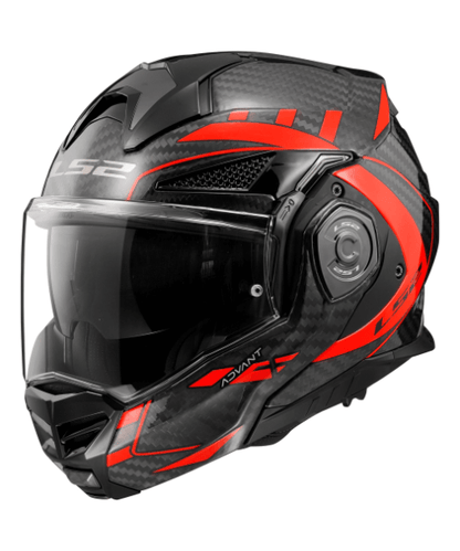 LS2 FF901 Advant X C Future Helmet - Gloss Red