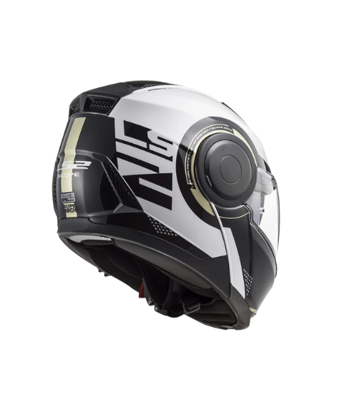 LS2 FF902 Scope Arch Titanium Helmet - Gloss White