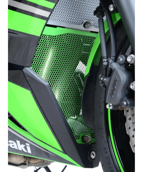 R & G Down Pipe Grill for Kawasaki Ninja 650 /Z650 - DG0023BK