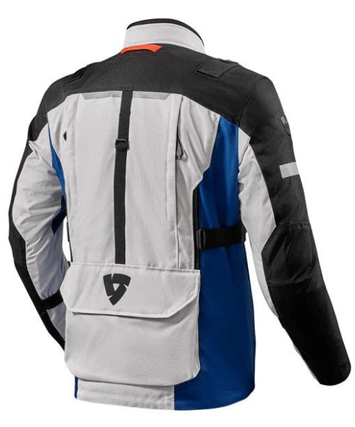 Rev’it! Sand 4 H2O Riding Jacket - Silver Blue