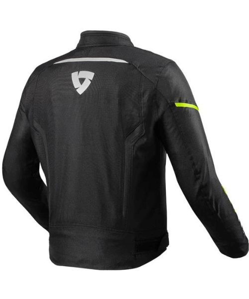 Rev’it! Sprint H2O Textile Jacket - Black Neon Yellow