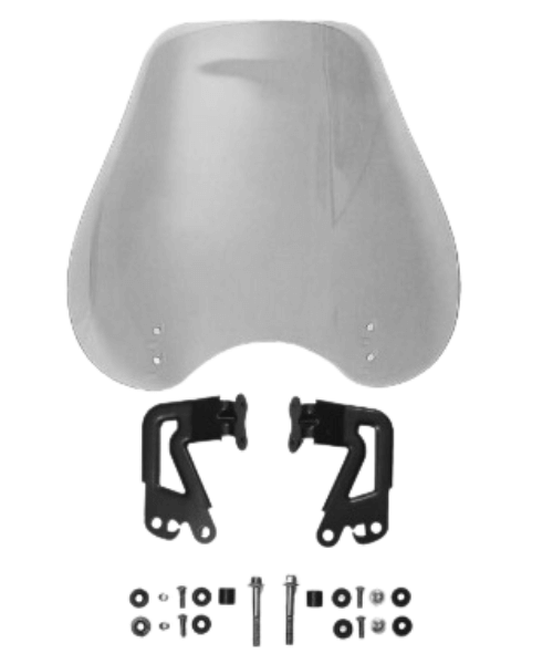 VisorBros Touring Windscreen for Royal Enfield Hunter 350 - Light Smoke