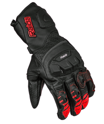 Raida AeroPrix Motorcycle Gloves - Red