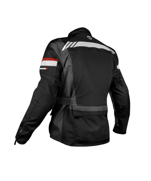 Rynox Stealth Air Pro Riding Jacket - Black Red