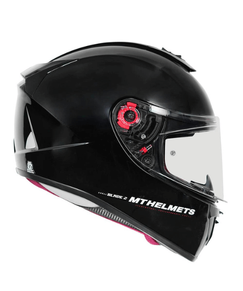 MT Blade 2SV Helmet - Solid Gloss Black