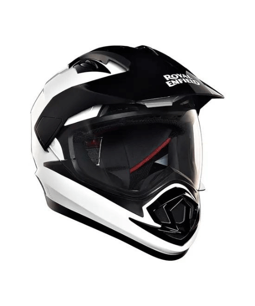 Royal Enfield Escapade Helmet - White & Black