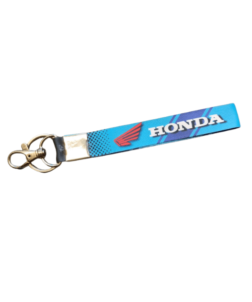 Moto Arch Honda Keychain - Blue