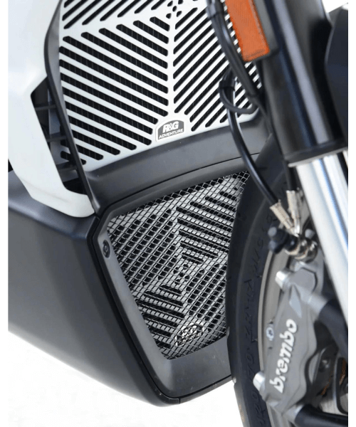 R & G Oil Cooler Guard for Ducati X Diavel - OCG0028SI
