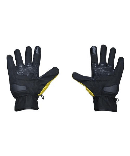 Lone Ranger AirX Biker Riding Gloves - Yellow Black