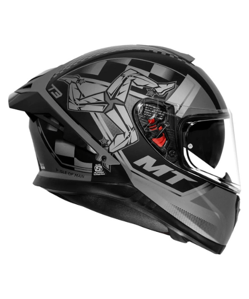 MT Thunder 3 SV Pro Helmet - ISLE Matt Grey